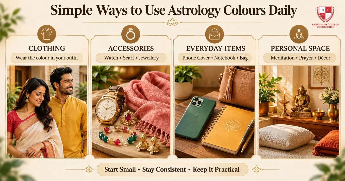 Simple Ways to Use Astrology Colours Daily